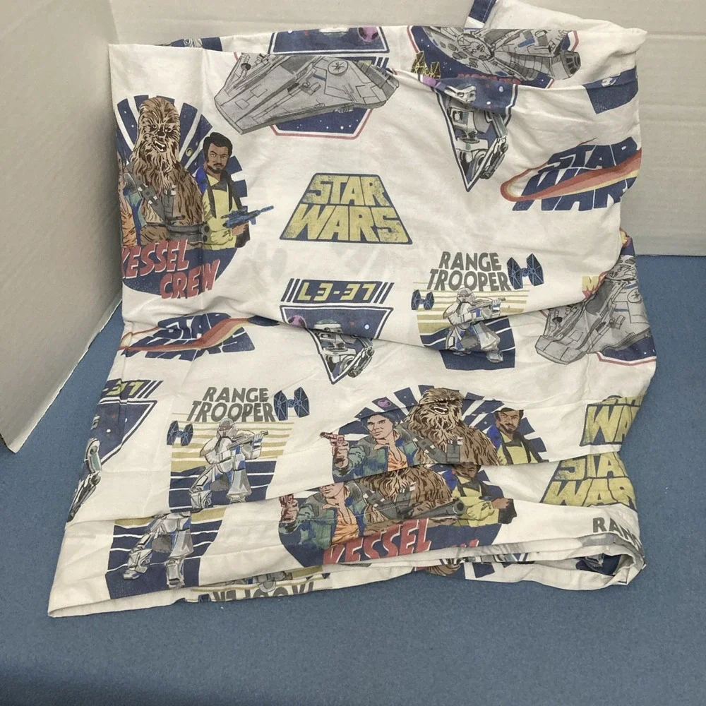 Pottery Barn Kids Multicolor Solo: A Star Wars Story Twin‎ Flat Sheet (66